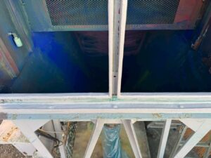 集塵機扉内側FRP補修 詳細画像