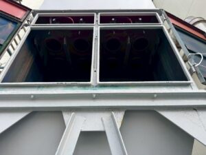 集塵機扉内側FRP補修 詳細画像