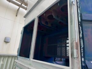 集塵機扉内側FRP補修 詳細画像