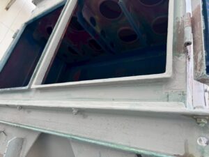 集塵機扉内側FRP補修 詳細画像