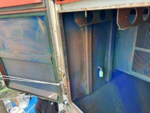 集塵機扉内側FRP補修 詳細画像