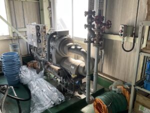 ブラインチラー更新工事 詳細画像