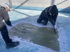 排水槽クラックFRP補修 詳細画像