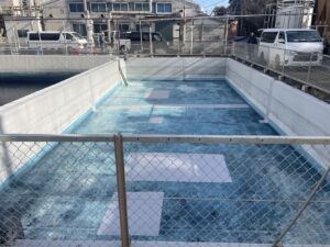 排水槽クラックFRP補修 詳細画像