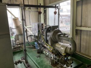 ブラインチラー更新工事 詳細画像