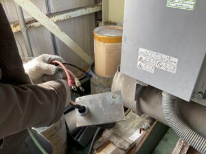 ブラインチラー更新工事 詳細画像