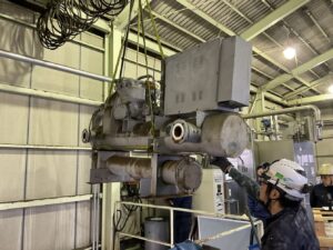 ブラインチラー更新工事 詳細画像