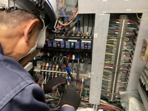 ブラインチラー更新工事 詳細画像