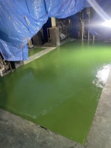 タンク基礎撤去跡FRP補修 詳細画像