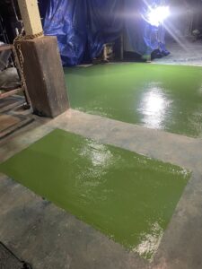 タンク基礎撤去跡FRP補修 詳細画像