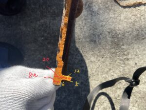 旧規格マンホール蓋製作 詳細画像